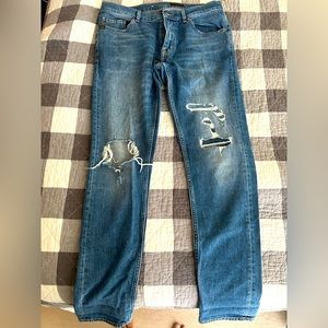Tiger of Sweden distressed jeans, 32/32
